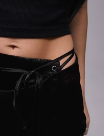 Fustă maxi Topshop, negru