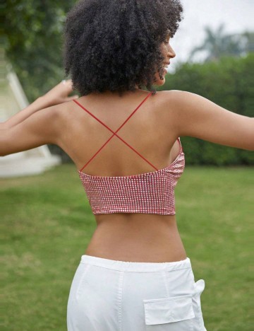 Top Shein, mix culori