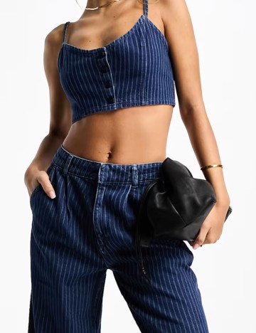 Top ASOS, albastru