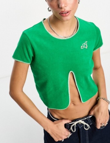 Tricou Apee by A Bathing Ape, verde