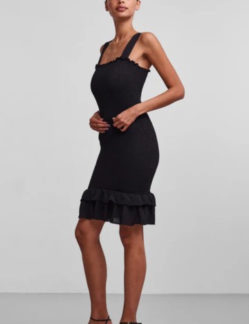 Rochie mini Pieces, negru