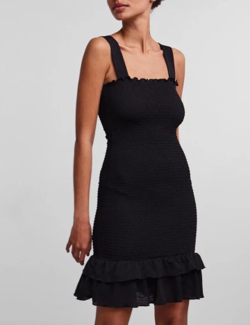 Rochie mini Pieces, negru
