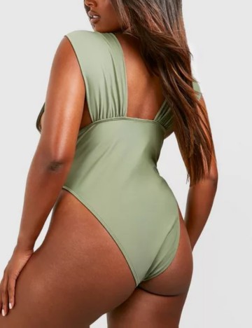 Costum de baie întreg Boohoo, verde