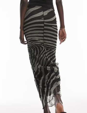 Fustă maxi ASOS, mix culori