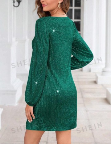 Rochie mini Shein, verde