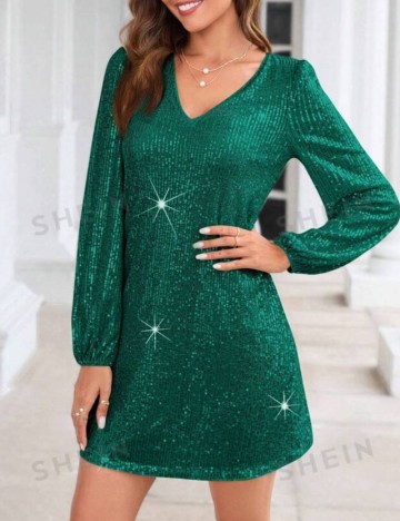 Rochie mini Shein, verde