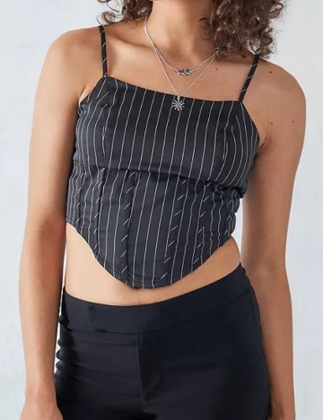 Top Daisy Street, negru