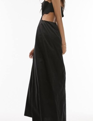Rochie maxi Topshop, negru