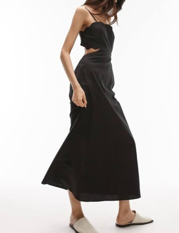 Rochie maxi Topshop, negru