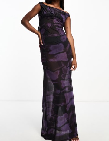 Rochie maxi ASOS, mix culori