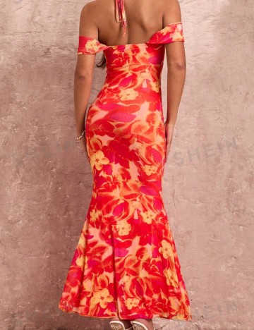 Rochie maxi Shein, mix culori