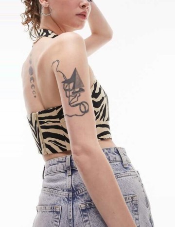 Top Topshop, mix culori