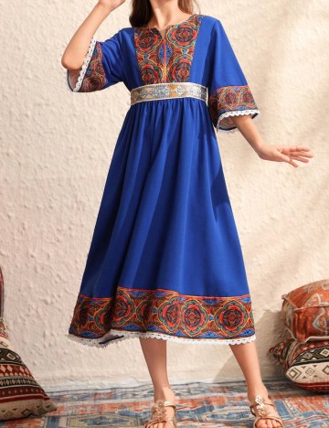 Rochie Shein, mix culori