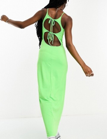 Rochie maxi WEEKDAY, verde