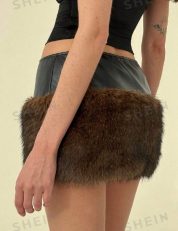 Fustă mini Shein, mix culori