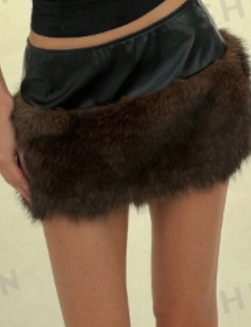 Fustă mini Shein, mix culori