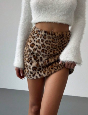 Fustă mini Shein, mix culori
