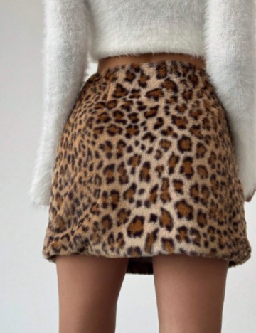 Fustă mini Shein, mix culori