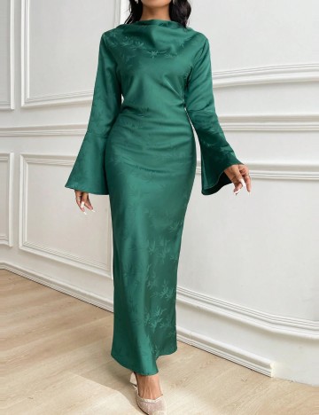 Rochie maxi Shein, verde