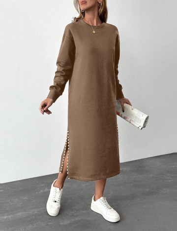 Rochie maxi Shein, maro