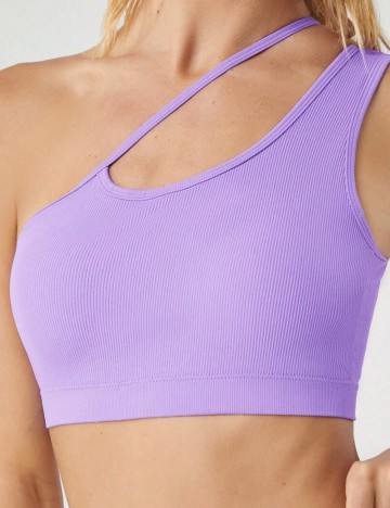 Bustieră sport GLOWMODE by Shein, mov