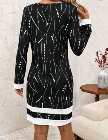 Rochie mini Shein, mix culori