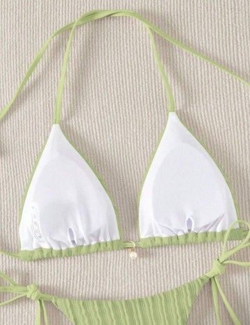 Sutien de baie Shein, verde