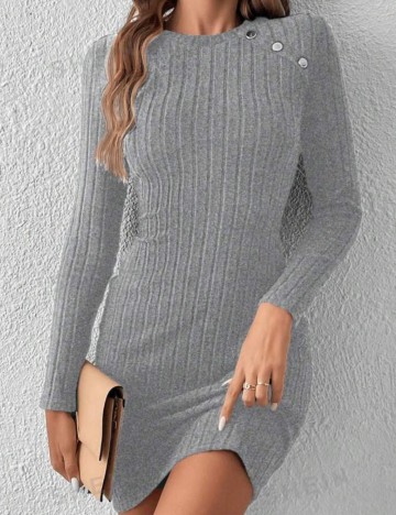 Rochie mini Shein, gri