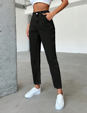 Jeans Shein, negru