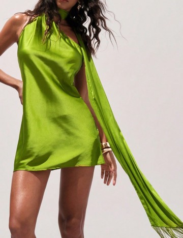 Rochie mini Shein, verde
