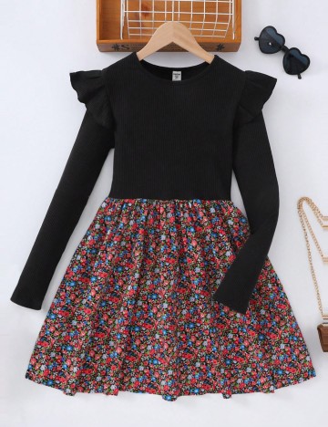 Rochie Shein, mix culori