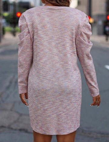 Rochie mini Shein Curve+, mix culori