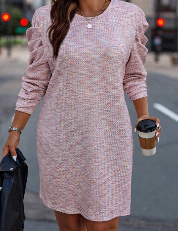 Rochie mini Shein Curve+, mix culori