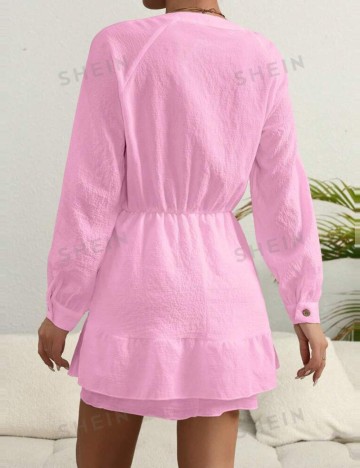 Rochie mini Shein, roz