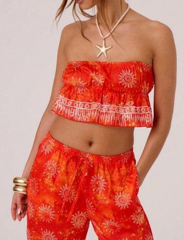 Top Shein, mix culori