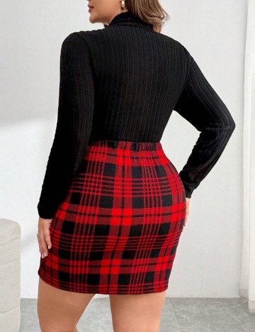 Compleu Shein Curve+, mix culori