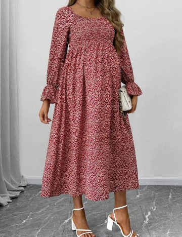 Rochie midi Shein, mix culori
