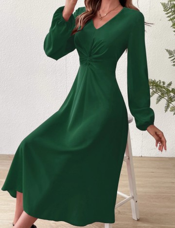 Rochie maxi Shein, verde