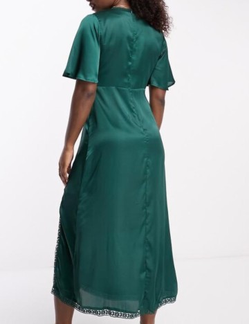 Rochie maxi Influence, verde