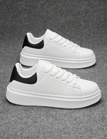 Pantofi Sport Shein, alb