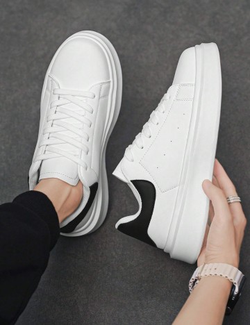 Pantofi Sport Shein, alb