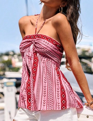 Top Shein, mix culori