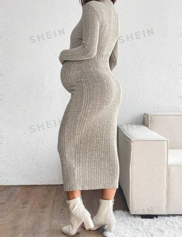 Rochie midi Shein, bej