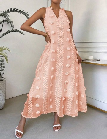 Rochie maxi Shein, roz