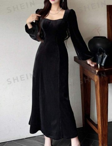 Rochie midi Shein, negru