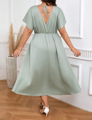 Rochie midi Shein, verde