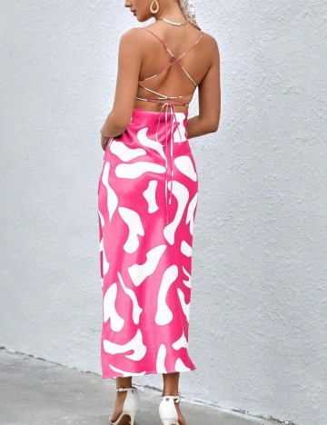 Rochie maxi Shein, roz