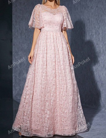 Rochie de ocazie Shein, roz