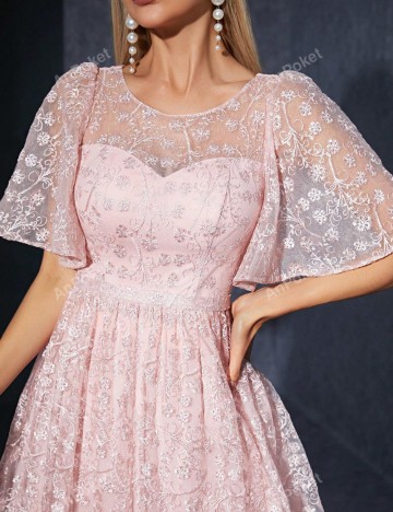 Rochie de ocazie Shein, roz