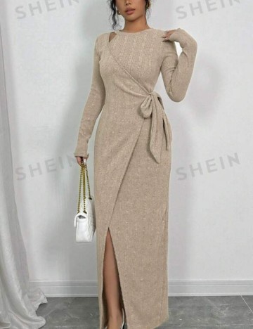 Rochie maxi Shein, bej